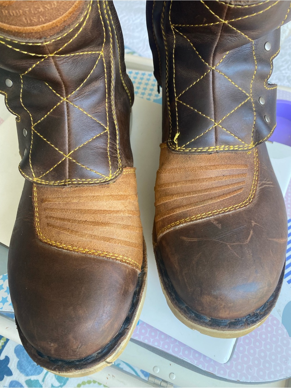 Icon 1000 Elsinore Oiled 
Brown Leather Motorcycle Boots
Buckle Rugged Biker 8.5 - Picture 5 of 17